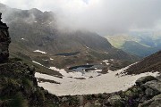69 Vista sui Laghetti di Ponteranica dalla Bocchetta Triomen